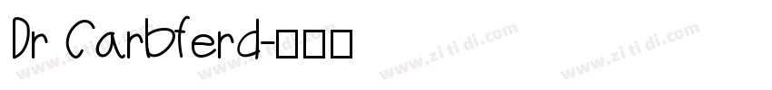 Dr Carbferd字体转换